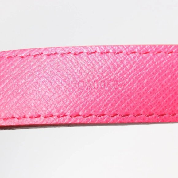 LOUIS VUITTON Multicolor Ceinture Initials Belt White